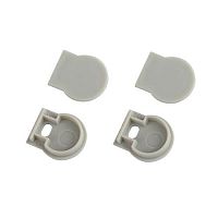 Набор заглушек 1520-3 для профиля 1520 2шт глухие 2шт с отверстием | код Б0062799 | ЭРА