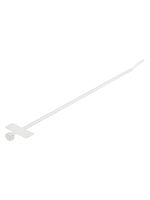 Хомут нейлоновый 3,6 х 205 мм с маркировочной площадкой (белый) (100 шт) TDM | код SQ0515-1303 | TDM