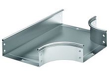 Ответвитель DPT Т-образный горизонтальный 600х100 в комплекте с крепежными элементами и соединительными пластинами, необходимыми для монтажа, цинк-ламельный | код 36167KZL | DKC