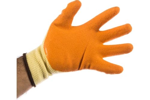 Перчатки VE730 трикотажные с латексным покрытием. размер 8 | код VE730OR08 | Delta Plus Перчатки VE730 трикотажные с латексным покрытием. размер 8 | код VE730OR08 | Delta Plus