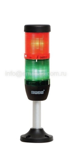 Сигнальная колонна 50 мм, красная, зеленая, стробоскоп FLESH 220В | код IK52F220XM03 | EMAS Сигнальная колонна 50 мм, красная, зеленая, стробоскоп FLESH 220В | код IK52F220XM03 | EMAS