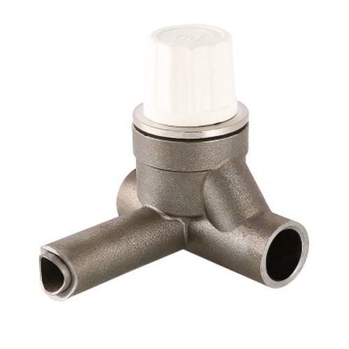 Клапан термост-ий под приварку лев. (клапан с патрубком меньшего диаметра внутри) | код. VT.035.L.04 | VALTEC Клапан термост-ий под приварку лев. (клапан с патрубком меньшего диаметра внутри) | код. VT.035.L.04 | VALTEC