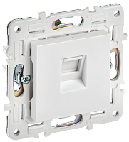 SKANDY Роз. комп. RJ45 кат.6 SK-K02W арк. бел. IEK | код SK-K10-2-K01 | IEK