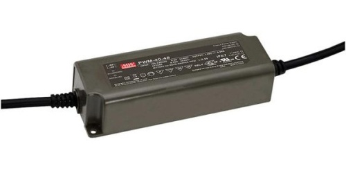 Источник питания AC-DC, 40.3Вт, ККМ, IP67, вход 90…305В AC, 47…63Гц, выход 36В/1.12А, изоляция 3750В AC, в кожухе 150х53х35мм, -40…+70С, димминг 0-10В, ШИМ, выход: стабилизированное напряжение с ШИМ | код PWM-40-36 | MeanWell Источник питания AC-DC, 40.3Вт, ККМ, IP67, вход 90…305В AC, 47…63Гц, выход 36В/1.12А, изоляция 3750В AC, в кожухе 150х53х35мм, -40…+70С, димминг 0-10В, ШИМ, выход: стабилизированное напряжение с ШИМ | код PWM-40-36 | MeanWell