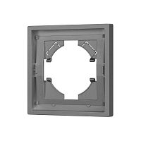 Рамка пластиковая FRM-TENDO-PL-1-GR Arlight 053837