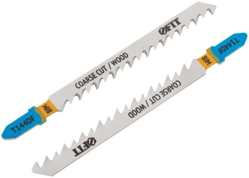 Полотно по дереву Bimetal разведенные шлифованные зубья 100/74/4мм (Т144DF) (уп.2шт) FIT 40891 фото 2 Полотно по дереву Bimetal разведенные шлифованные зубья 100/74/4мм (Т144DF) (уп.2шт) FIT 40891 фото 2