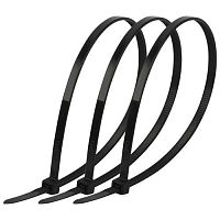 Стяжка кабельная нейлоновая (хомут) 8.8 х 750 мм чёрная (100 шт/уп) NO-225-196 | код Б0066030 | ЭРА