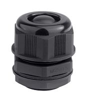 Кабельный ввод IP68 M20 с мембраной черный для кабеля d.6-12mm | код. 52M2012 | DKC