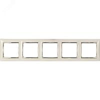 Рамка 5 постов VALENA CLASSIC, слоновая кость | код. 774155 | Legrand