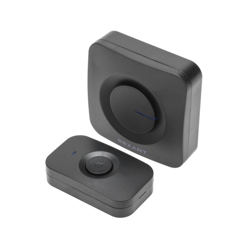 Беспроводной дверной звонок 52 мелодии IP56 (черный) REXANT | код 73-0017 | REXANT