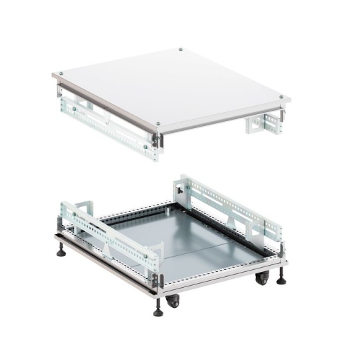 Крыша основание сплошные IT-CQE 800x800, RAL7035 | код RGIT808S | DKC