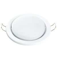 Светильник ДВО-20w GX53 без лампы белый матовый | код 41701 | Feron