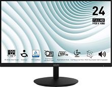 Монитор MSI 23.8 Pro MP242A черный IPS LED 1ms 16:9 HDMI M/M 300cd 178гр/178гр 1920x1080 100Hz VGA DP FHD 3.07кг | код 1916036 | MSI