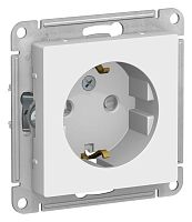 Розетка AtlasDesign 16А с заземл. защ. шторки механизм лотос | код ATN001345 | Systeme Electric