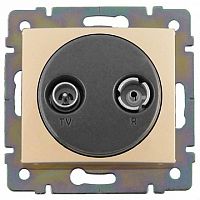 Розетка TV-FM VALENA CLASSIC, оконечная, слоновая кость | код. 774333 | Legrand