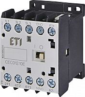 Контактор миниатюрный CEC 12.10-230V-50/60Hz (12A, 5,5kW, AC3) | код 004641078 | ETI