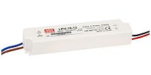 Источник питания AC-DC, 18Вт, IP67, вход 180…264В AC, выход 36В/0,5A, изоляция 3000В AC, в кожухе 140х30х20мм, -30…+70С | код LPH-18-36 | MeanWell