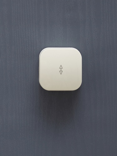 Выключатель 1-клавишный для открытой установки проходной ВСп10-1-0-ХК 10А GLORY кремовый | код EVH12-K33-10 | IEK фото 2