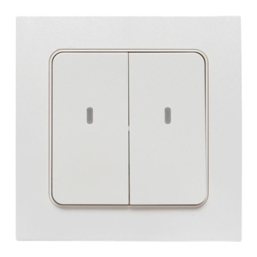 Умный беспроводной выключатель Стокгольм 2-кл. белый Zigbee EKF Сonnect | код RCV-ST2-WS-ZB | EKF Умный беспроводной выключатель Стокгольм 2-кл. белый Zigbee EKF Сonnect | код RCV-ST2-WS-ZB | EKF