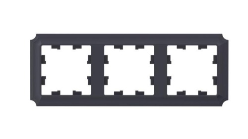 Рамка 3-пост. AtlasDesign Antique универс. карбон | код ATN101003 | Systeme Electric Рамка 3-пост. AtlasDesign Antique универс. карбон | код ATN101003 | Systeme Electric