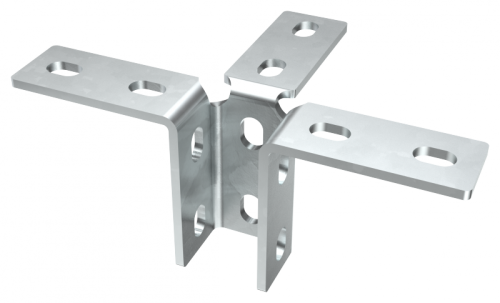 Соединитель угловой трехсторонний для STRUT-профиля HDZ IEK | код CSE10-UT-HDZ | IEK