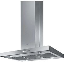 Вытяжка каминная Elica Spot Plus Island IX/A/90 нержавеющая сталь управление: сенсорное (1 мотор) | код 1678007 | ELICA