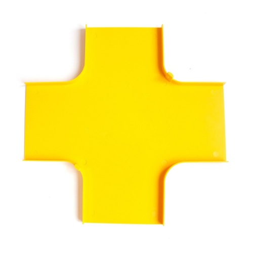 Крышка Х-соединителя оптического лотка 360 мм, желтая | код LAN-OT360-XTC | LANMASTER Крышка Х-соединителя оптического лотка 360 мм, желтая | код LAN-OT360-XTC | LANMASTER