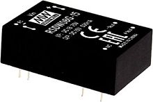 Источник питания DC-DC, 8Вт, вход 9…36В, выход 15В/530мА, изоляция 1500В DC, DIP24 31.8х20.3х10.2мм, -40...+85С | код RSDW08F-15 | MeanWell