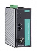 Конвертер PTC-101-M12-S-SC-LV-T Industrial Media Converter, M12 connector, single mode, SC connector, 20-72 VDC, t:-40/+85 | код 00-06079595 | MOXA