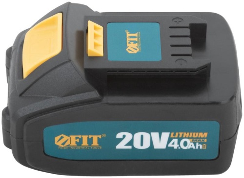 Батарея аккумуляторная 20 В, Li-Ion, 4,0 Ач, 0,7 кг, индикатор заряда, коробка | код 79936 | FIT фото 2