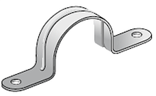 Скоба металлическая К145 двухлапковая гальванопокрытие (3038) | код П0000006517 | Завод ЭМИ Курган
