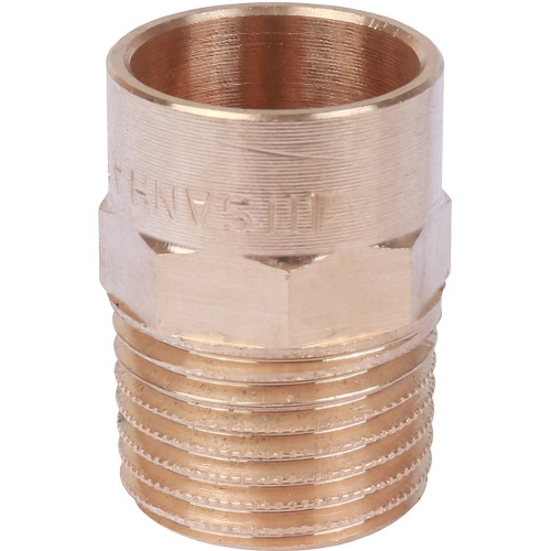 Муфта переходная бронза пайка 18 х 1/2' НР, модель 4243g (142431812) | код RG008TBBI62J96 | Sanha Муфта переходная бронза пайка 18 х 1/2' НР, модель 4243g (142431812) | код RG008TBBI62J96 | Sanha