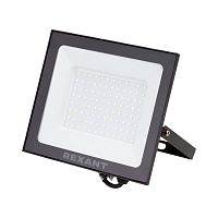 Прожектор светодиодный 100 Вт 200–260В IP65 8000 лм 6500 K холодный свет REXANT | код 605-005 | REXANT