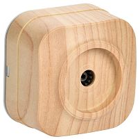 Розетка одноместная для открытой установки телевизионная РТВ20-ХС GLORY сосна | код EAH10-K34 | IEK