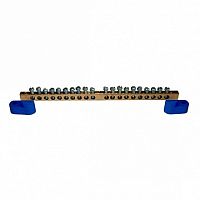 Шина N 63.12 (2 изолятора стойка) никель | код. sn1-63-12-2 | EKF