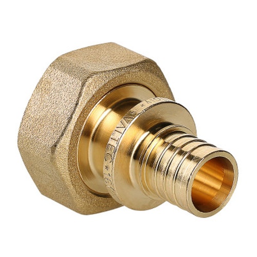 Соединитель надвижной с накидной гайкой EUROCONUS 16(2,2) х 3/4"EC | код. VTm.422.EBG.001605 | VALTEC Соединитель надвижной с накидной гайкой EUROCONUS 16(2,2) х 3/4"EC | код. VTm.422.EBG.001605 | VALTEC