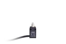 Выключатель концевой быстрого переключения линейный 3-х направленный с пластмас. консолью и стальным плунжером и роликок Ф13мм (1НО+1НЗ) EMAS L66K13MUM331