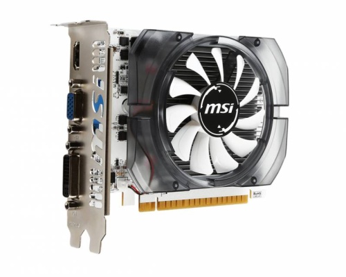 Видеокарта MSI PCI-E N730-4GD3V2 NVIDIA GeForce GT 730 4Gb 128bit DDR3 700/1000 DVIx1 HDMIx1 CRTx1 HDCP Ret | код 352136 | MSI