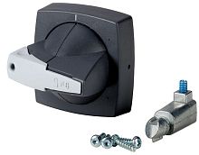 Рукоять D-типа, монтаж на дверь, под ось 6х6, серая, K2SDG/P | код 1818034 | EATON