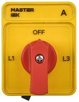 Переключатель кулачковый стандартная рукоятка 10А схема 98 | код MI-CS10-010-098 | IEK