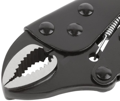 Зажим ручной с фиксатором тип WR черненый 180 мм | код 52712 | FIT фото 4