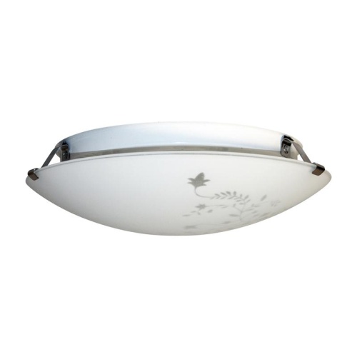 Светильник Нежность 300 НПБ 01-2х60-139 М16 матовый белый кл.штамп металлик ИУ | код 1005205637 | Элетех фото 2