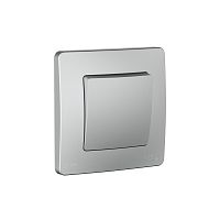 BLANCA С/У IP44 1-клавишный ПЕРЕКЛЮЧАТЕЛЬ (сх.6), 10AX, 250В, АЛЮМИНИЙ | код BLNVS410603 | Systeme Electric