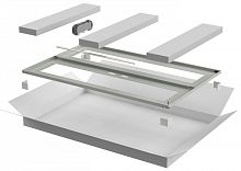 ITK Дверь перфор. двустворч. для шкафа LINEA N 38U 800мм сер | код LN35-38U8X-D2P | ITK by IEK