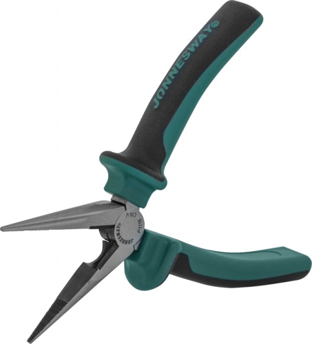 P1116 Длинногубцы прямые с двухкомпонентными рукоятками, 160 мм | код P1116 | JONNESWAY P1116 Длинногубцы прямые с двухкомпонентными рукоятками, 160 мм | код P1116 | JONNESWAY