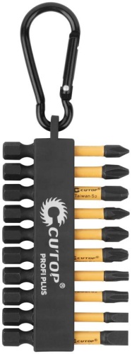 Набор торсионных бит 50мм ''Подвесной'', profi plus, 10 предметов | код 83-870 | FIT