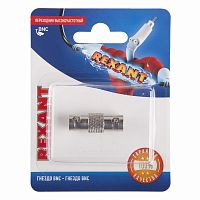 Переходник высокочастотный (гнездо BNC - гнездо BNC), (1шт.) REXANT | код 06-0063-A | REXANT
