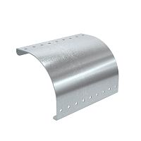 Пластина вывода кабеля для лестничных лотков осн.600 мм, горячий цинк, в комплекте с крепёжными элементами, необходимыми для монтажа | код UEP60KHDZ | DKC