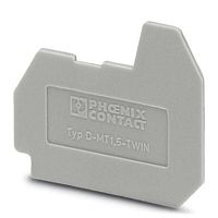 Концевая крышка D-MT 1,5-TWIN | код 3002979 | PHOENIX CONTACT