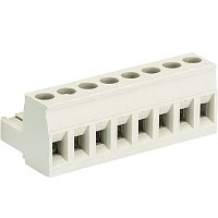 Розеточный разъем, угловой, на кабель, шаг 5,08 мм, 4 полюса, номинальное сечение: 2,5 мм кв., винтовая фиксация провода, 400V, 12А, без маркировки, цвет: серый, серия 8213 B | код 25.340.3453.0 | Wieland